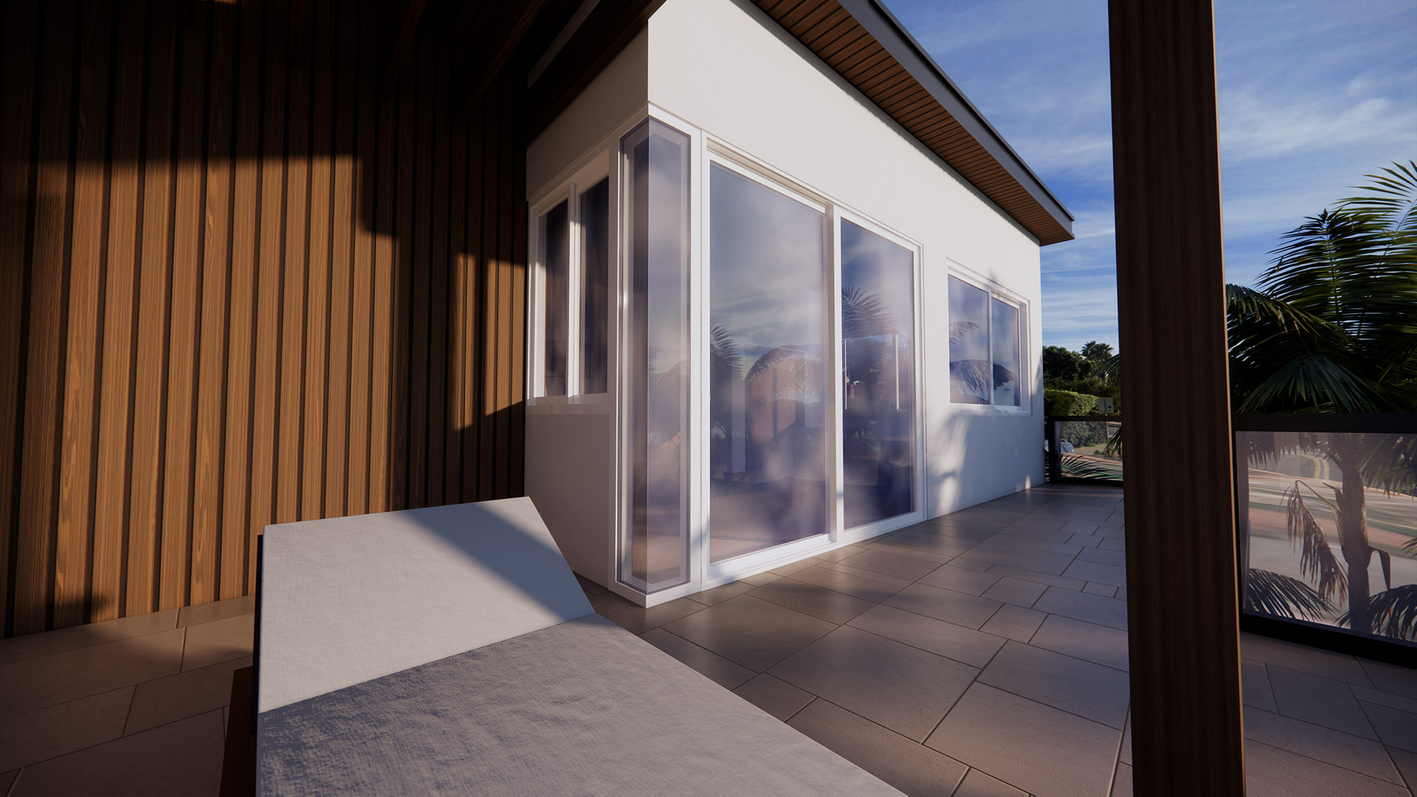 Exterior of TonyView patented window product