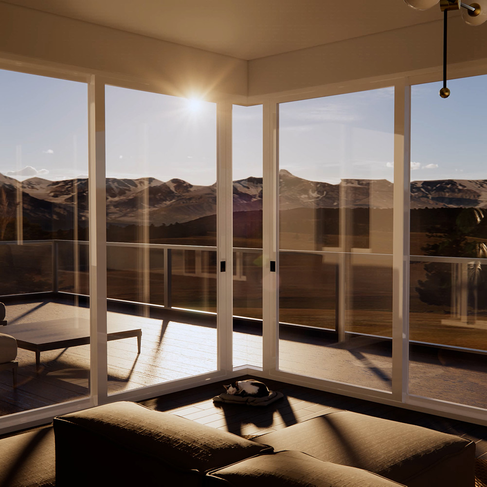 TonyView corner window